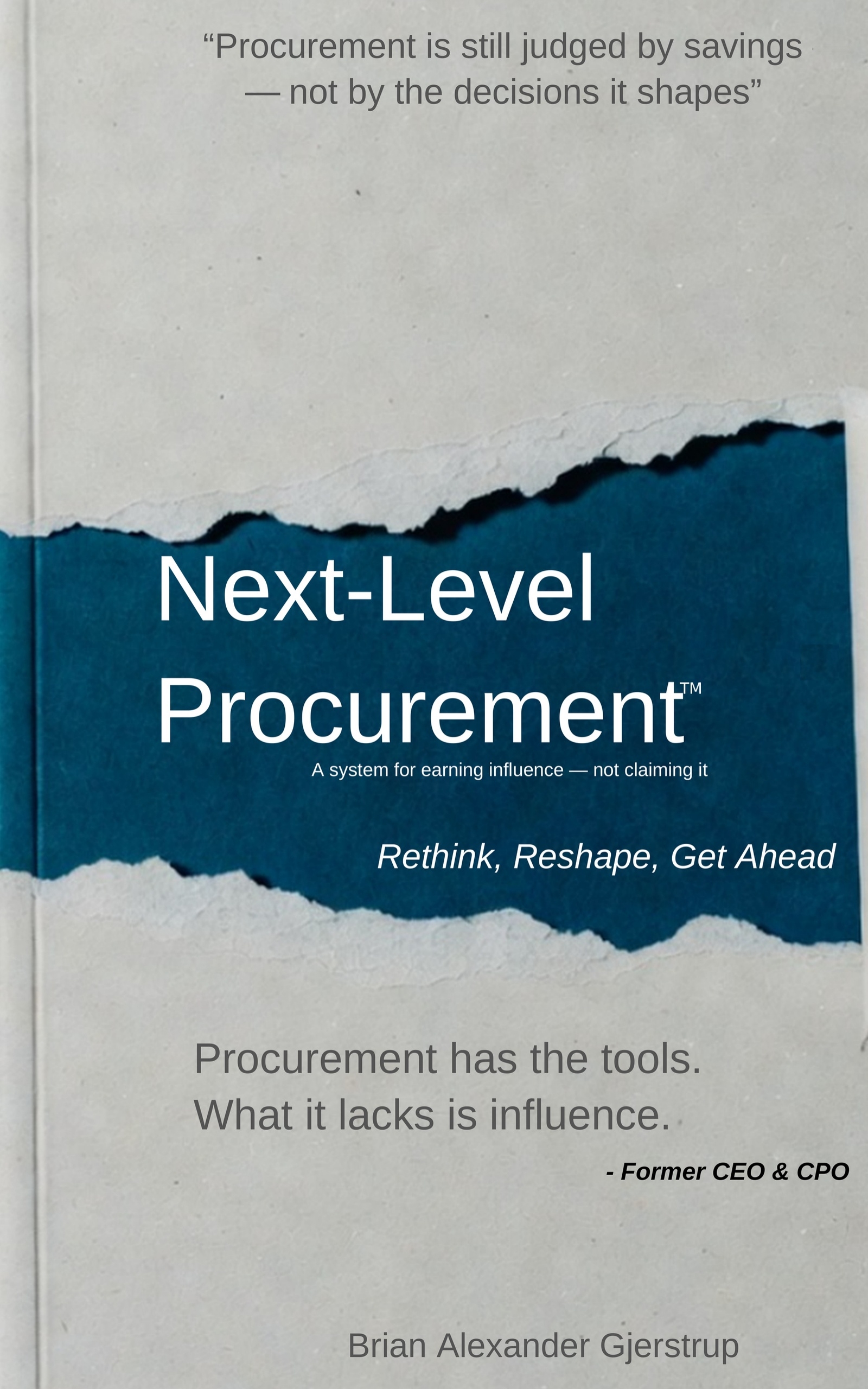 Next-Level Procurement book cover