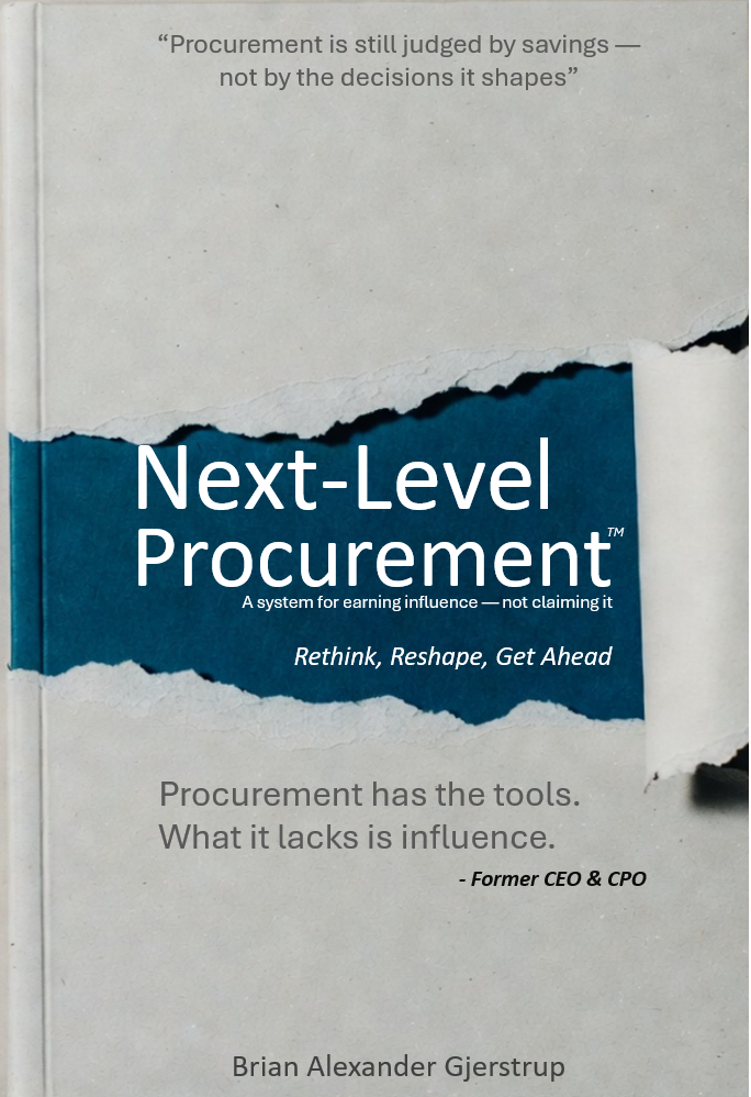 Next-Level Procurement book cover
